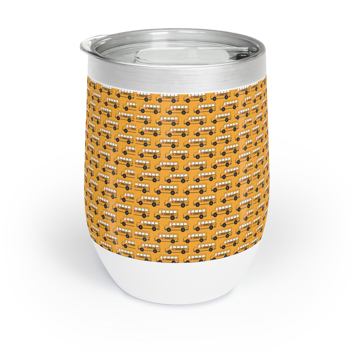 School Bus Wine Tumbler Bus Driver Gift