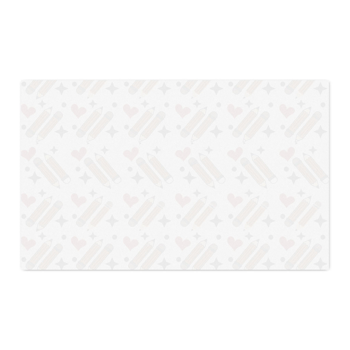 Back-to-School Pencil & Apple Cotton Twill Fabric by the Yard