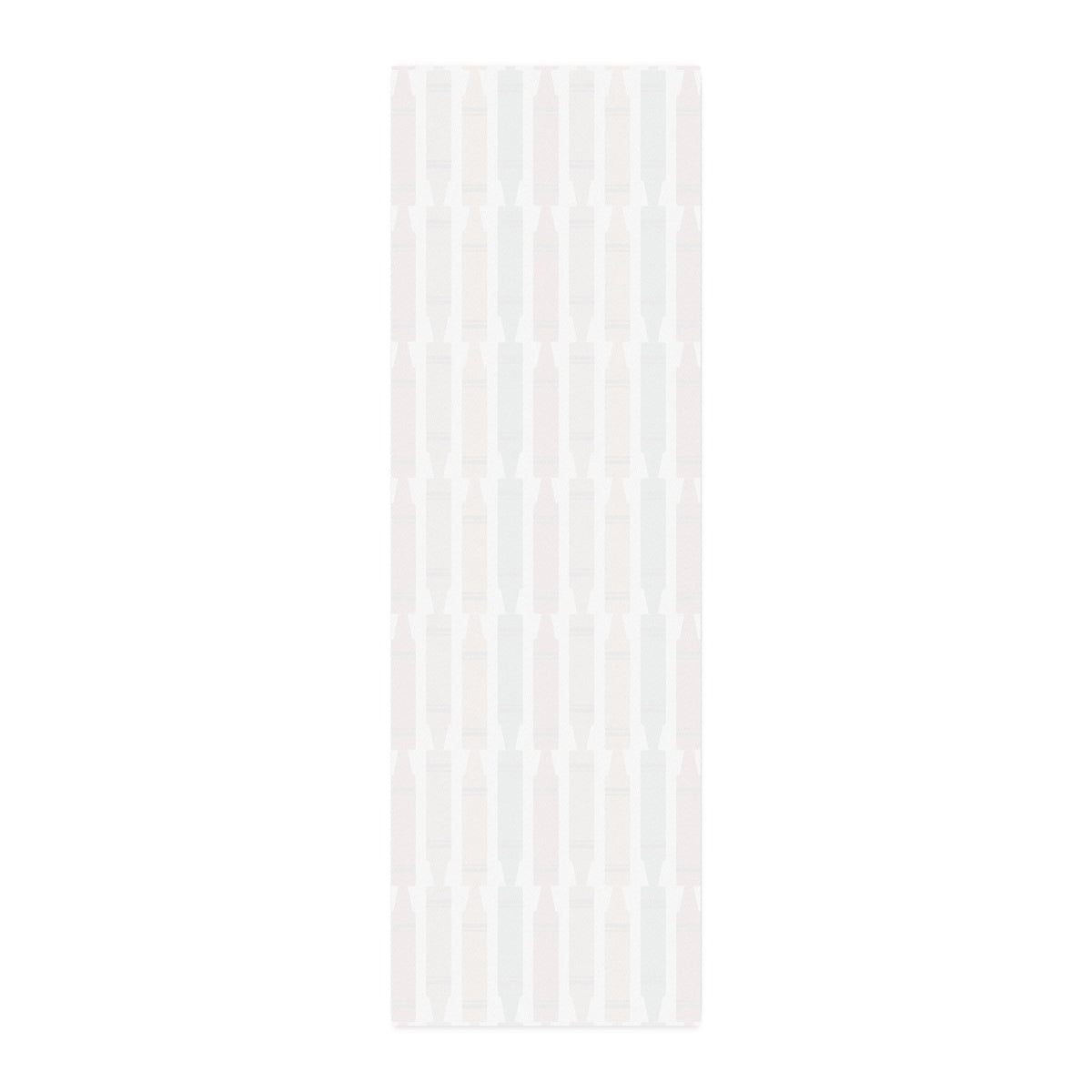 Crayon Stripe Cotton Twill Fabric by the Yard — School Supply Print for Crafts & Quilting
