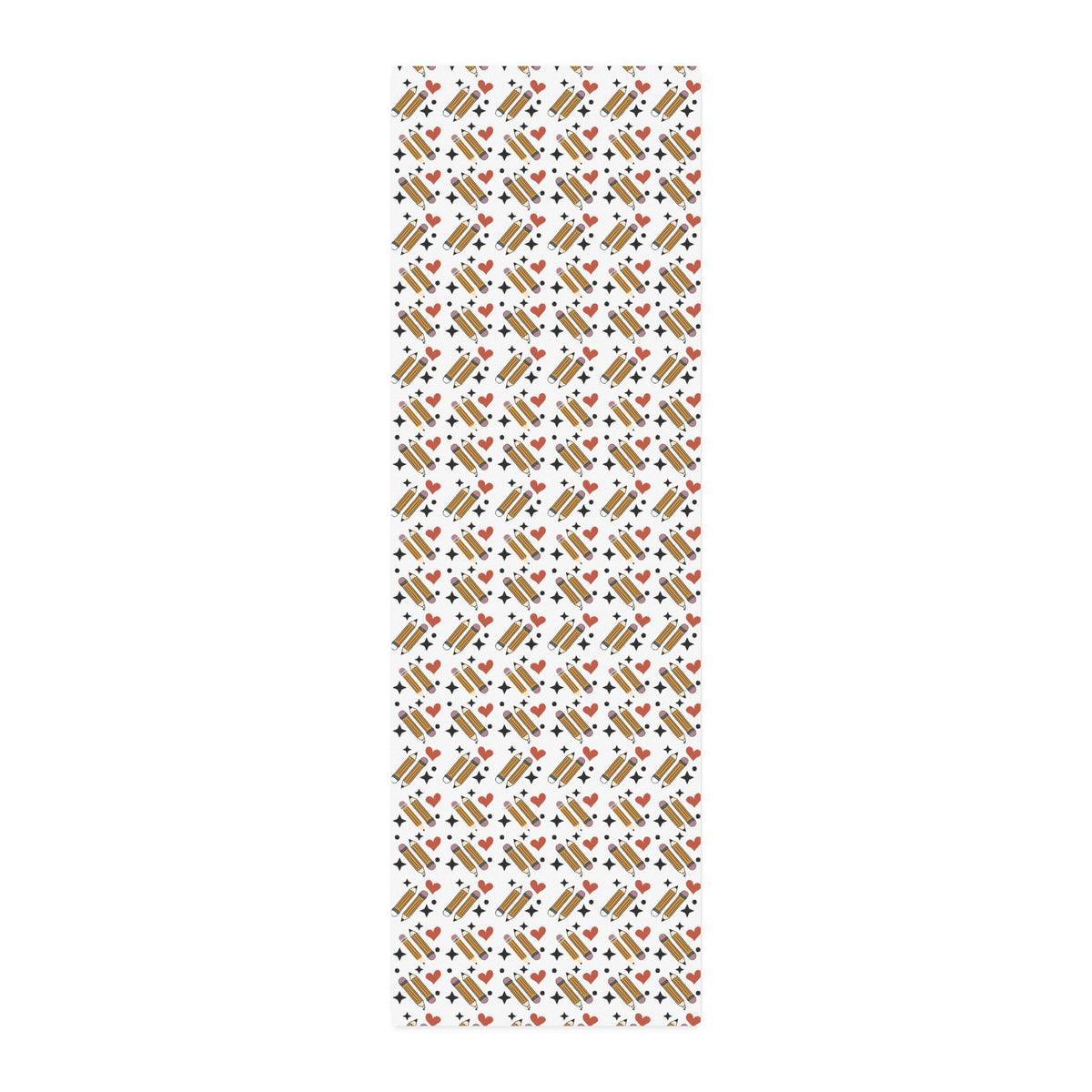 Back-to-School Pencil & Apple Cotton Twill Fabric by the Yard