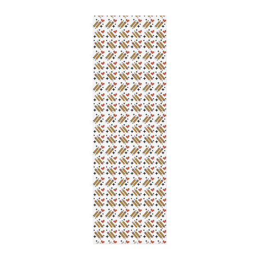 Back-to-School Pencil & Apple Cotton Twill Fabric by the Yard