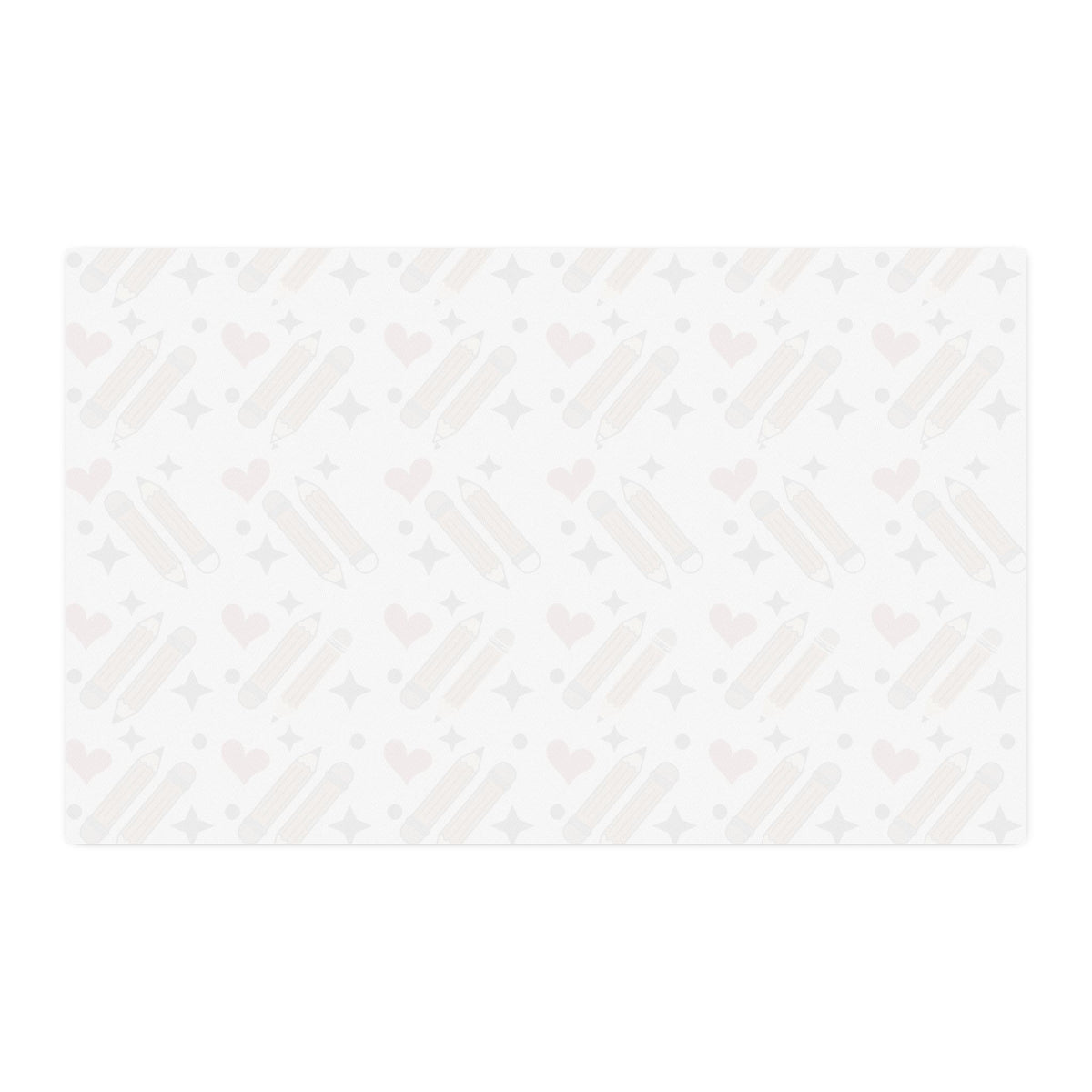 Back-to-School Pencil & Apple Cotton Twill Fabric by the Yard