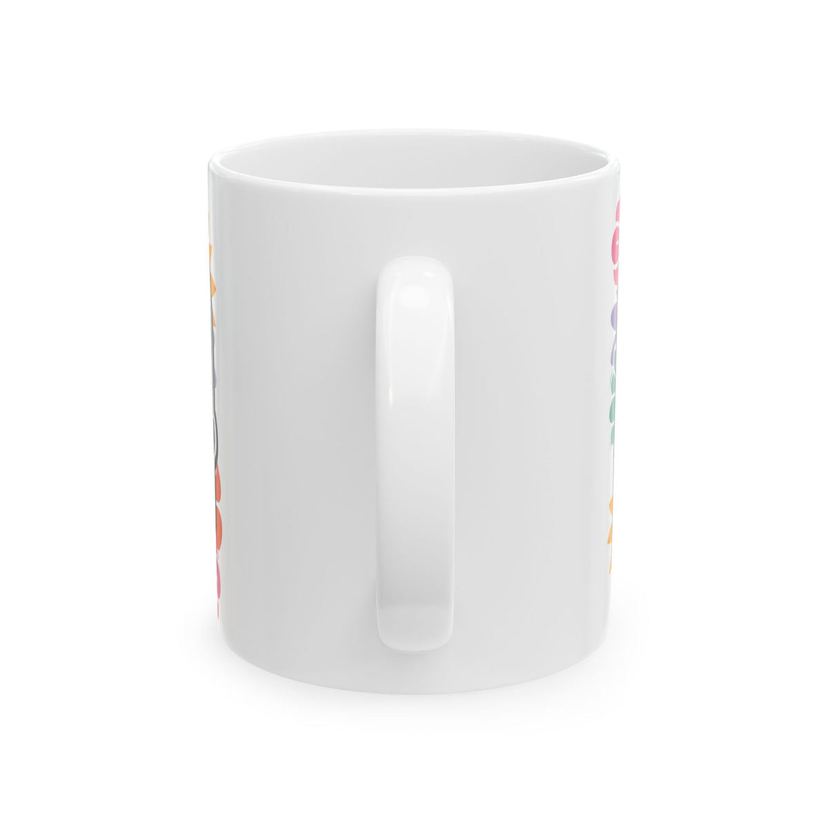 PARA Floral Ceramic Mug – Colorful 'PARA' Gift Mug (11oz, 15oz) Parapropfessional Gift